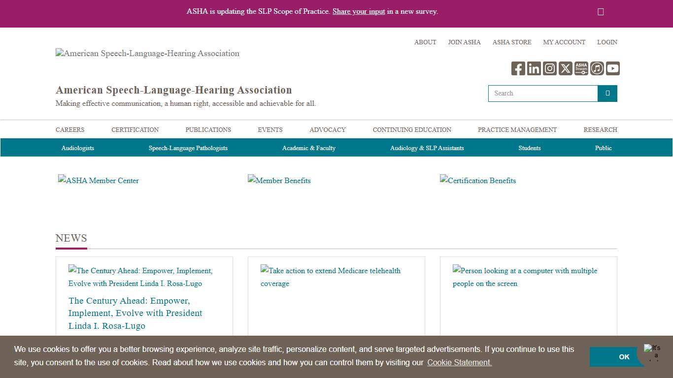 American Speech-Language-Hearing Association ASHA